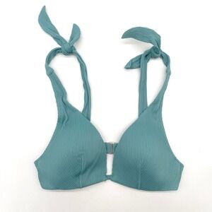 Shade Shore Womens Bikini Top Size 34B Y2K Coastal Swim Resort Vacation Classic